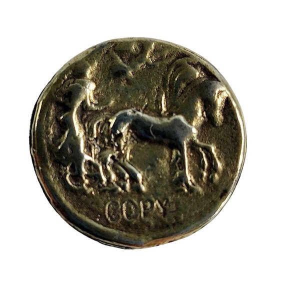 Vintage Ceaa Copy Of Ancient Greek Coin - Picture 5 of 5
